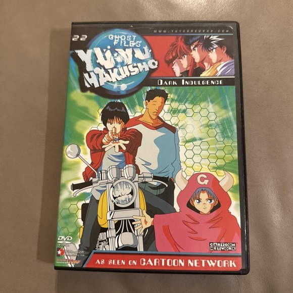 Other - Vol. 22-Dark Indulgence (DVD, 2004) Ghost Files Yu‎ Yu Hakusho Episodes 75-78